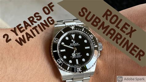 wait time rolex submariner|rolex wait times 2024 uk.